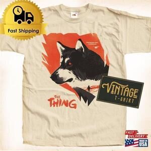 The Thing Sci Fi Horror Classic Movie Graphic Fan Unisex T-Shirt